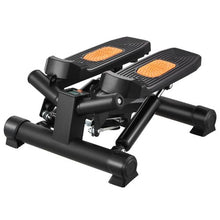 Mini Stair Stepper – Hydraulic Twist Stepper with Resistance Bands Full Body Cardio Workout LCD Monitor 330LBS Capacity