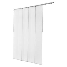 Panel Track Blinds 45.8–86" W Up to 96" H Adjustable Vertical Blinds (White)