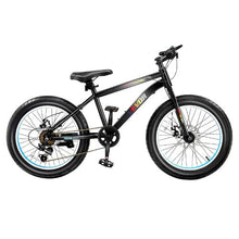 20-Inch Mountain Bike 7-Speed SHIMANO Fat Tire Dual Disc Brakes  for Trail Snow