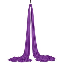 Aerial Yoga Hammock 8.7 Yards 100gsm Nylon Rigging Hardware Purple