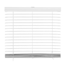 2" Faux Wood Blinds 34.5" W x 60" H Cordless White Room Darkening