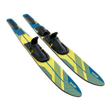 59" Adult Water Skis – Combo Skis with Adjustable Bindings & Rear Toe Plate Up to 300 lbs