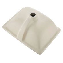 18.11" x 12.99" Rectangular Undermount Bathroom Sink White Ceramic Basin with Overflow