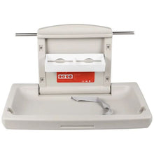 Wall-Mounted Horizontal Baby Changing Table Vertical Fold-Down Diaper Changing Station