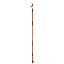 27 Ft Extendable Manual Pole Saw Tree Pruner with Sharp Blade & Scissors for High Branch Trimming