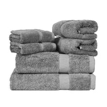 100% Cotton Towel Set 600 GSM Bath Towels Hand Towels & Washcloths Soft Absorbent Quick-Dry (Pack of 6)