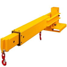 3T Capacity Forklift Mobile Crane Attachment 2 Hooks