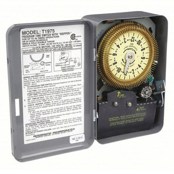 120V AC 20Amp Steel Electromechanical Timer T1975