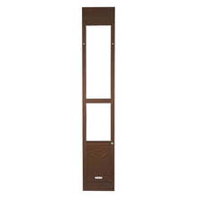 75-81 Inch Dog Door for Sliding Glass Door Adjustable Height for Renters