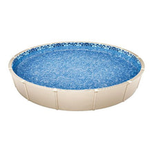 24-ft Round Above Ground Pool Liner Overlap Vinyl Liner Standard Gauge Fits 48–54" Walls