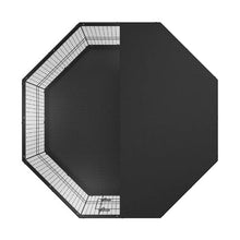 Dog Playpen 8-Panel Foldable Metal Fence with Cover & Pad 24" H Indoor/Outdoor Pet Pen