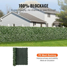 59" x 98" Greenery Ivy Fence with Mesh Backing & Strengthened Joints – Artificial Green Wall Screen