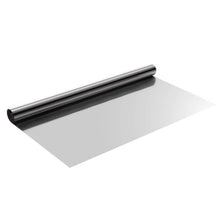 35.4" x 13.1 ft One-Way Window Privacy Film Reflective Heat Control Static Cling Black-Silver