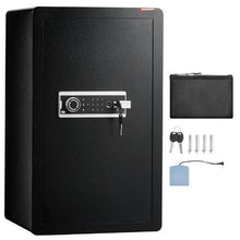 4-5.2 cu.ft Single Door Box with Key Lock & Password for Money Documents Jewelry and Valuables