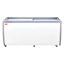 20 cu.ft Commercial Ice Cream Display Case with 12 Large Tubs 2 Sliding Glass Doors RI-560DC