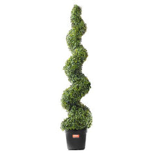 60 Inch  Artificial Boxwood Topiary Tree  for Home Decor Indoor/Outdoor (2 Pieces)