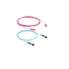 Level 3 OM1 6 Fiber LC to LC Tight Buffer Multimode 95 Feet Orange Fiber Optic Patch Cords Cable L3-6-OM1-08-LC-LC-95