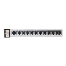 1U Flat Cable Lacing Panel 1903-1-001-01