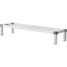 48 In Aluminum Dunnage Rack 1000 lbs Capacity – All-Welded, for Restaurants, Kitchens and Garages ( Assembled Type)