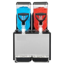 Commercial 6L/1.6Gal x 2 Tank Slushie Machine - Self-Cleaning Frozen Drink Maker for Restaurants Bars & Parties