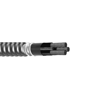 600-3C W/G Aluminum interlocked Armor AIA Copper Conductor Type MC Metal Clad PVC Jacket Power Cable