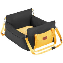 25 lbs Dog Booster Car Seat Pet Car Seat Small Dog up to Gray for Car JBS-PCS-004-BLACK