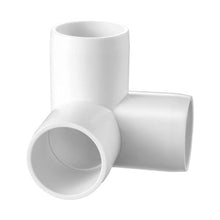 1" PVC Pipe Joints Elbow Connector 3-Way PVC Fittings (PACK of 10)