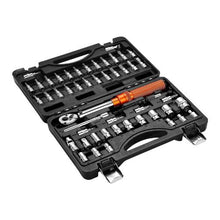 1/4In Adjustable Torque Wrench Set with Adapters Extension Rod HG-14050