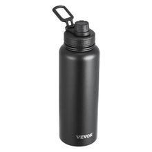 40 oz Insulated Stainless Steel Water Bottle Double-Wall, Leakproof Wide Mouth for Indoor & Outdoor Use