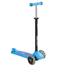 3-Wheel Kick Scooter for Kids 3+ Light-Up Wheels Adjustable Handlebar Anti-Slip Deck Lightweight Aluminum Frame