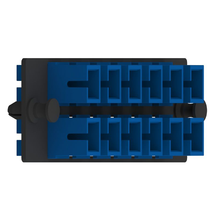 12 Port Opticom SC Fiber Optic Adapter Panel Simplex OS1/OS2 FAP12WBUSCZ