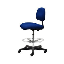 24" H - 34" H Bench Height Chair No Arms PL10-F-BLUE-312 Dark Blue