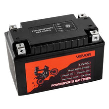 12V 6Ah LiFePO4 Motorcycle Battery Pre-Charged Maintenance-Free High Performance for ATV Motorcycle Jet Skis Scooter UTV