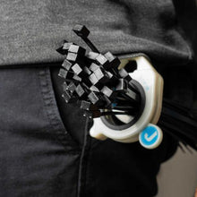 Cable Tie Holder Perfect For Quickly Fastening Bundles of Cables