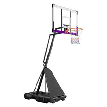 10 ft Adjustable Basketball Stand with 48" Backboard for Kids Adults in Schools Parks