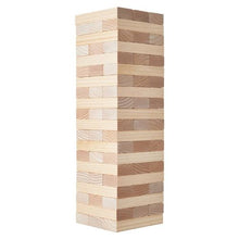60-Block Giant Tumbling Timber Toy, Wooden Stacking Game with Carry Bag & Scoreboard, Indoor/Outdoor Fun