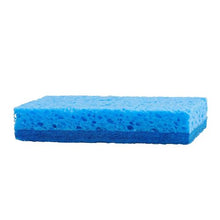 Durable Natural Kitchen Sponges with Cellulose & Scrub Pad Easy-to-Rinse Cleaning (12 PCS)