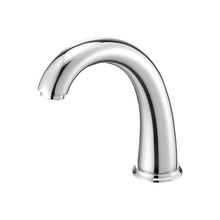 Roman Tub Faucet 3-Hole Waterfall Bathtub Faucet Set with 2 Handles Gooseneck Spout Deck-Mount (Silver)
