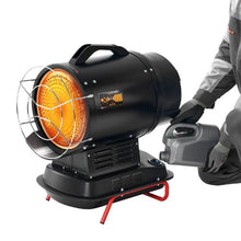 70,000 BTU Radiant Kerosene/Diesel Space Heater, Portable Industrial Heater for Garage/Warehouse/Workshop