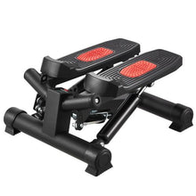 Mini Stair Stepper – Hydraulic Fitness Twist Stepper with Resistance Bands Full Body Cardio Equipment LCD Monitor 330LBS Capacity