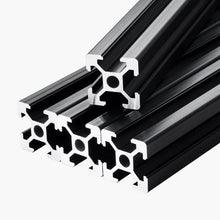0.19 In Aluminum Extrusion Anodized Linear Rail T Slot 1200 mm 2020-120-4 (Pack of 4)