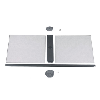 700mmx1200mm Net Contain Cold Aisle Integral Roof Cabinet Steel/Polycarbonate C2CAC07F04IRW1