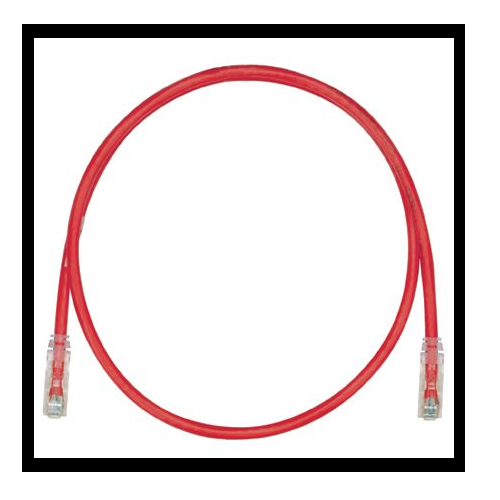 24 AWG Cat 6 UTP Copper 9M Patch Cord Red UTPSP9MRDY