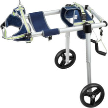 2 Wheels Dog Wheelchair and Back Legs Pet Wheelchair Injured Disabled for Dog Cart SS2-XS