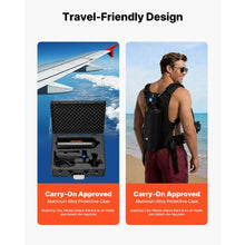 1.9L Mini Scuba Tank Portable Diving Cylinder with Backpack & Case Reusable Emergency Pony Bottle