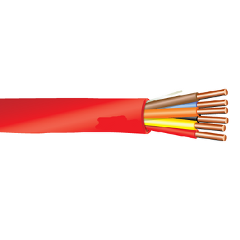 FPLP Solid FEP Plenum Shielded 75C Fire Alarm Cable 300V