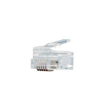 Vertical Cable RJ12 6 Position Telephone Plug 009-008/66R-100 (Pack of 100)