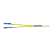 3 Meters Fiber Optic Jumper Standard SCUPC Duplex SM 2F Zipcord Plenum Standard Yellow Jacket 727202R5831003M