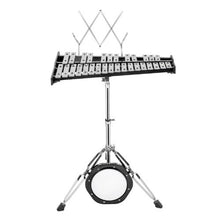 30-Note Glockenspiel Xylophone Kit with Stand, Practice Pad & Bag