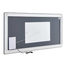 36" x 72" LED Bathroom Mirror with Anti-Fog Frontlit & Backlit Dimmable 3-Color Temperature Wall Mounted